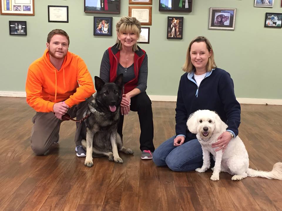 Fairy, Andrew, and Bandit Visited CPT for a Private Behavior Modification Session on Dog Aggression