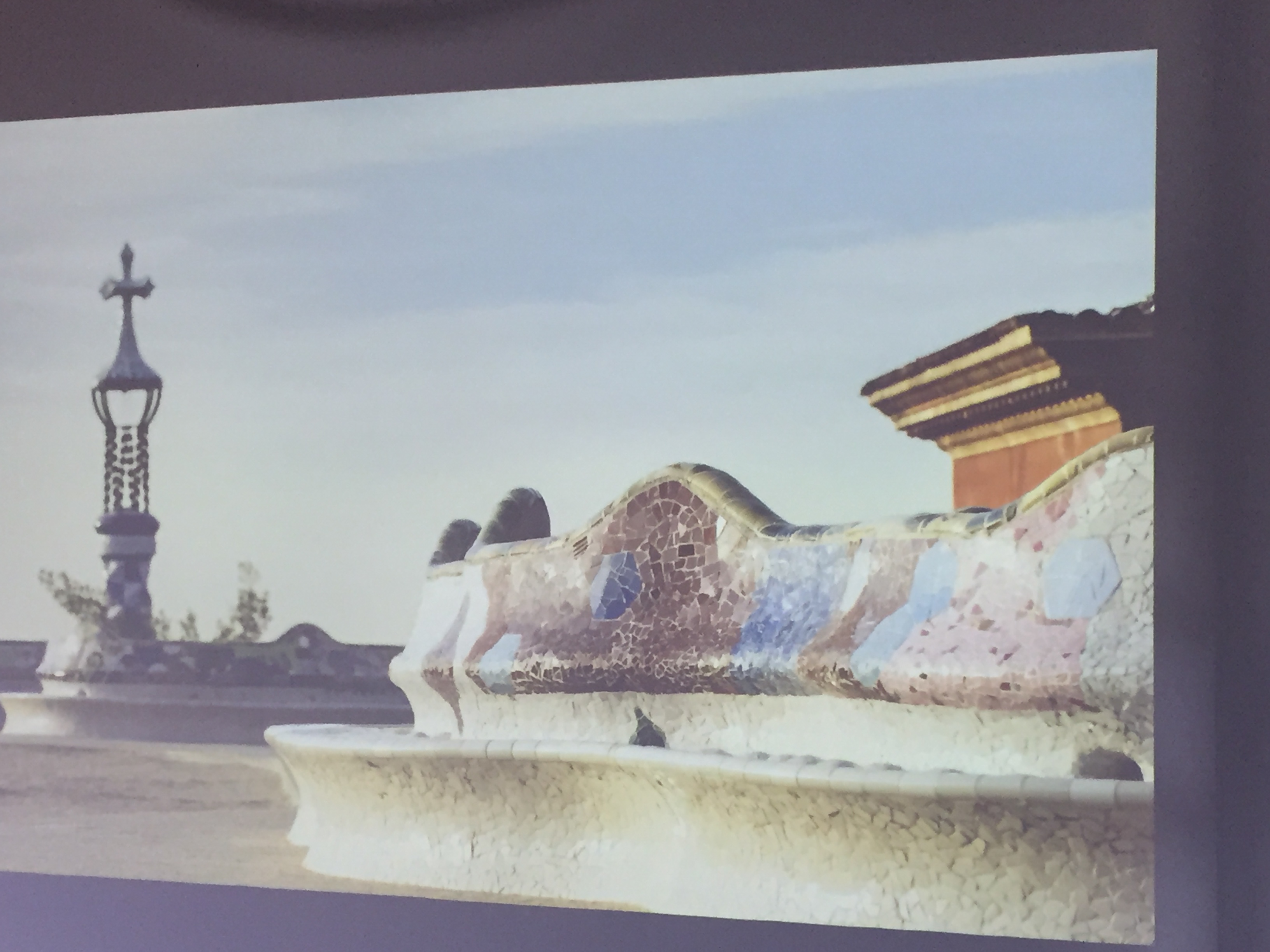 La Exposición Centro de Gaudi (The Gaudi Exhibition Center)- Park Guell is one of Gaudi's most famous creations.