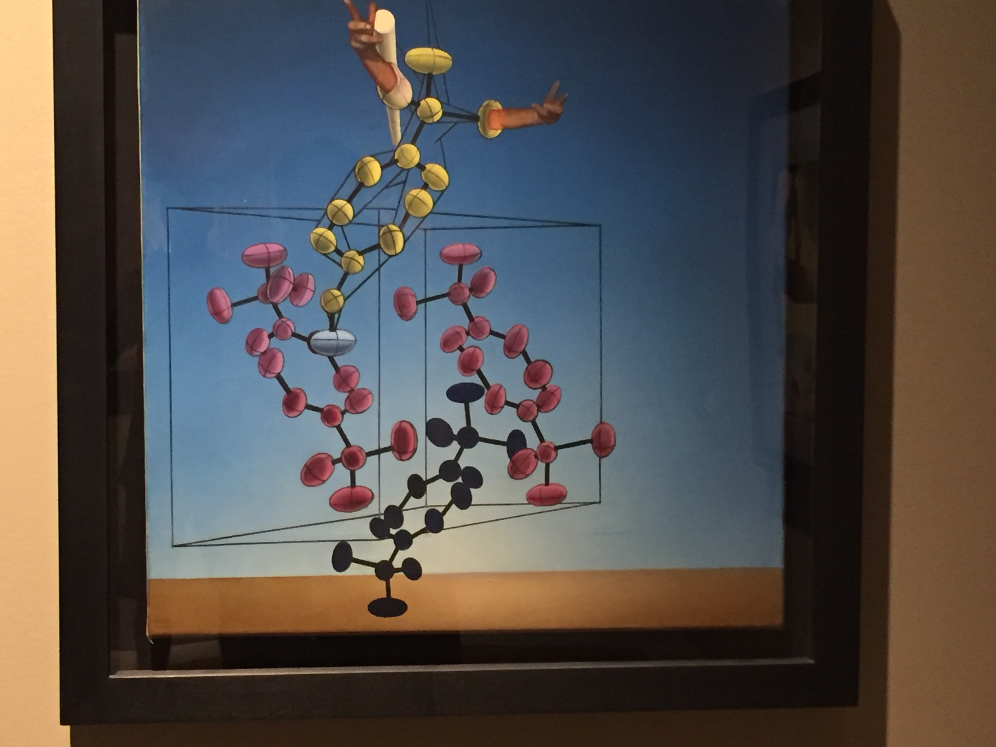 Dali’s outside pursuits included an interest in quantum mechanics and mathematics, which were themes that he often integrated within his paintings.