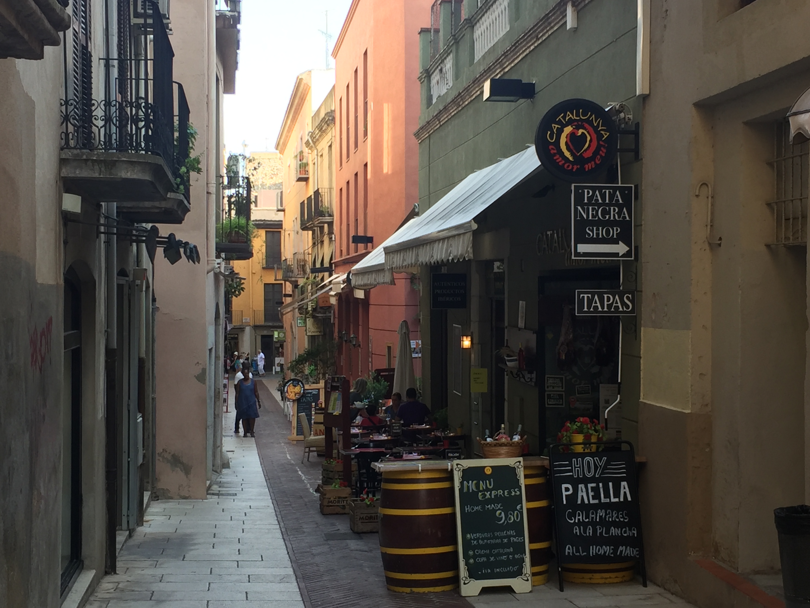 Figueres was only 16 miles from the French border, which prompted a quaint amalgam of Spanish, Catalan, and French culture.