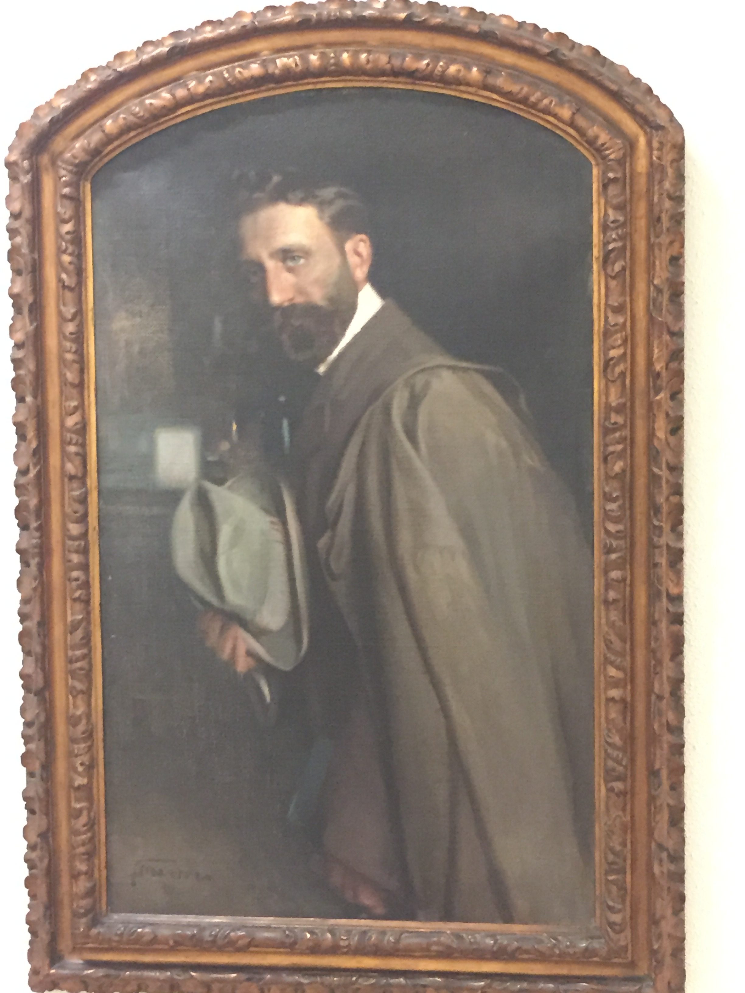 Traditional Catalan portrait art.