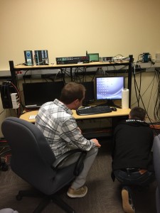 2015-01-31 Andrew and Ben in Control Room