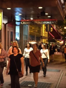 The entrance to The Museum of Crime and Punishment, one of the most unique museums I have ever seen.