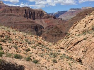 Grand Canyon- A panorama from the middle of the canyon.
