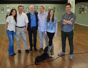 Group photo w/ AC, Greg Berns, and Mark Spivak Anderson Cooper with Greg Berns and Mark Spivak