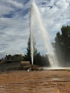 The Soda Springs Geyser