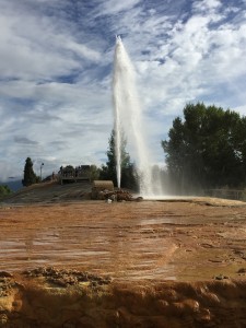 The Soda Springs Geyser