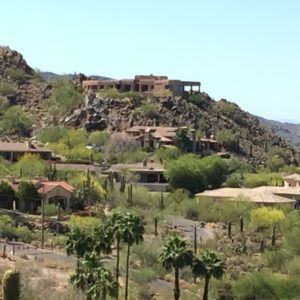 Paradise Valley, Arizona- A gigantic and beautiful southwestern adobe house in Paradise Valley.