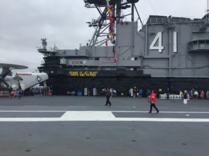 San Diego, CA- 'Nuff said. Working on an aircraft carrier is a dangerous job.