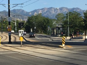Other than the football stadium, the University of Utah campus had no buildings with architecture worthy of a photo, which was very disappointing. However, the surrounding scenery from the Wasatch Mountains was stunning.
