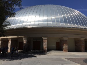 The exterior of The Tabernacle.