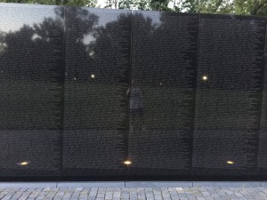 The Vietnam War Memorial- Washington, DC.