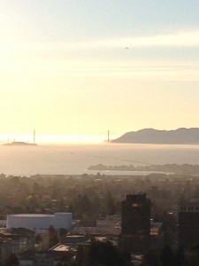 View of Golden Gate from the Campanile